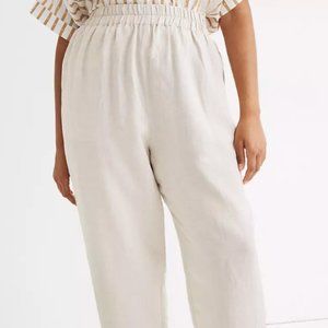 Madewell Tapered Huston Pull-On Crop Pants